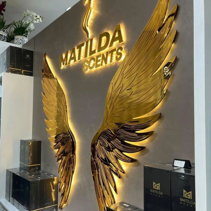 Enseigne lumineuse Matilda Scents